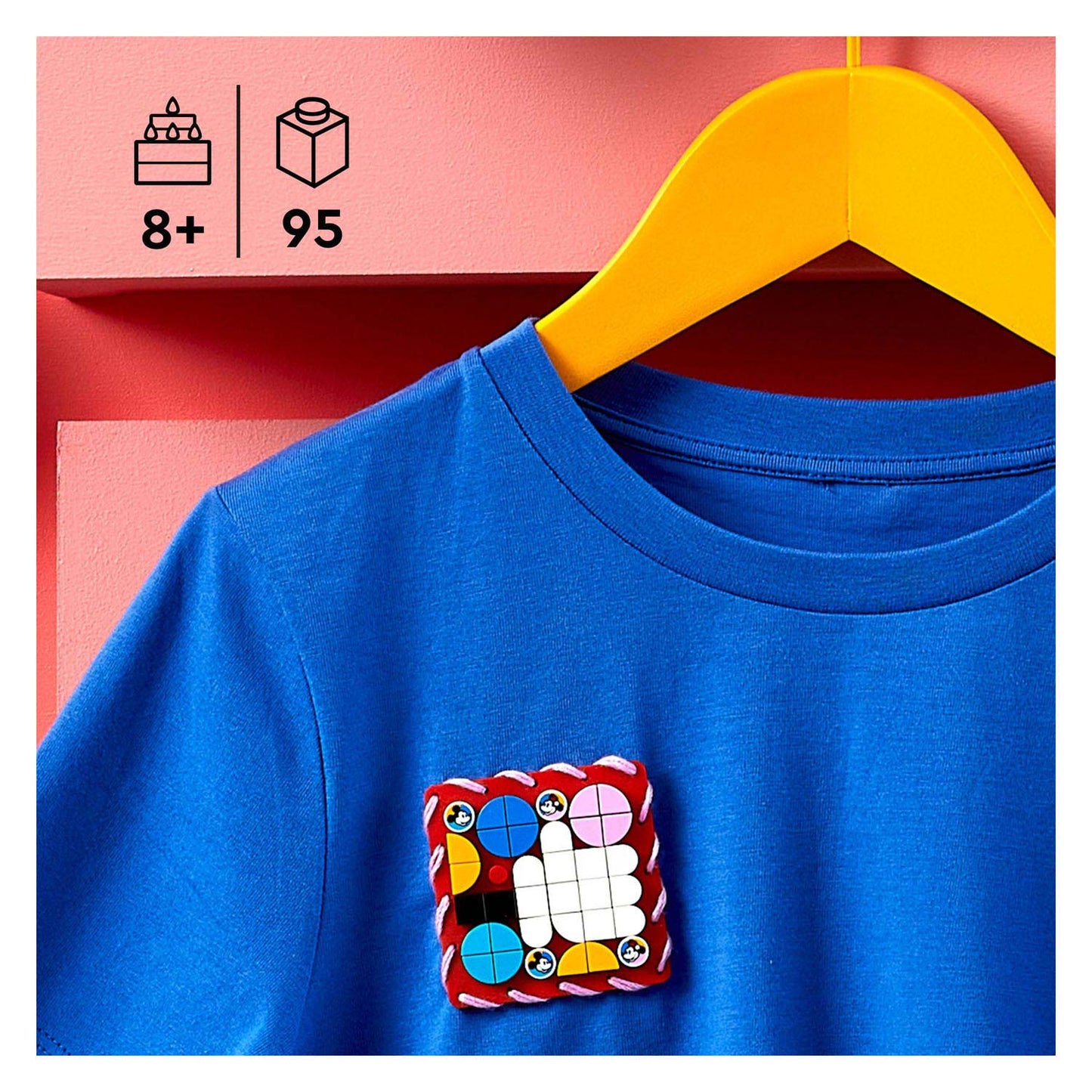 LEGO LEGO DOTS 41963 Mickey Minnie Mouse: Patch On Patch