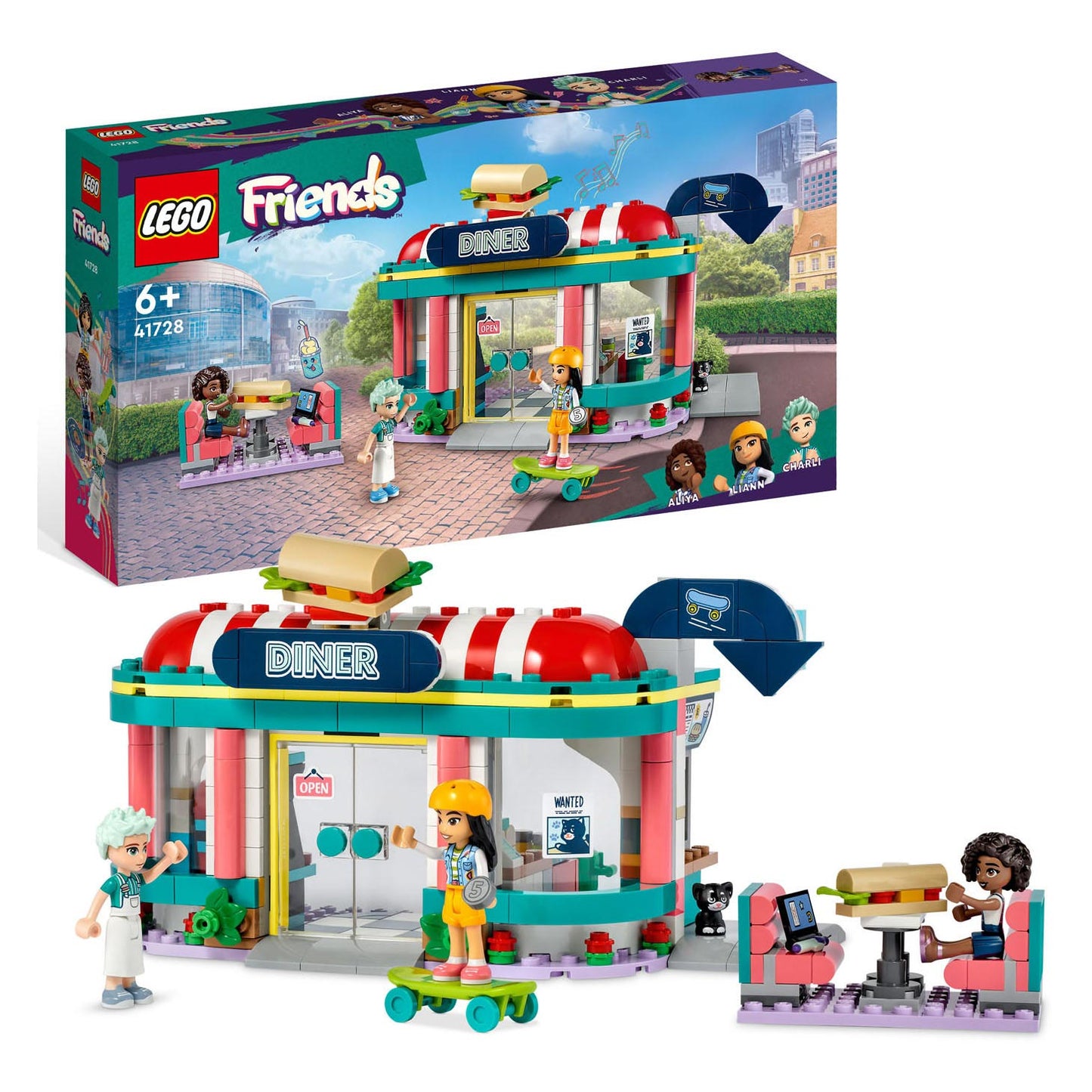 Lego LEGO Friends 41728 Ristorante Heartlake in città