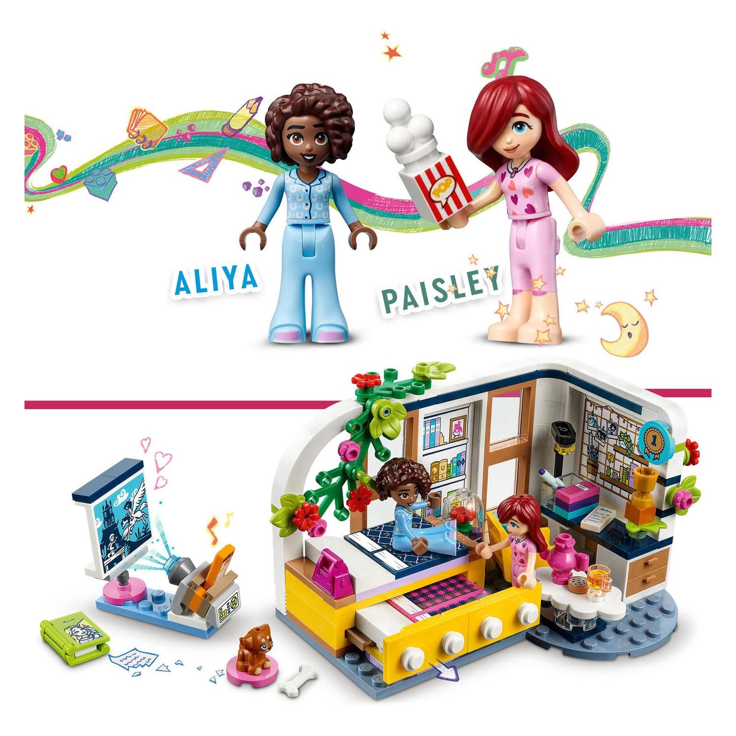 Lego LEGO Friends 41740 Aliya's Kamer