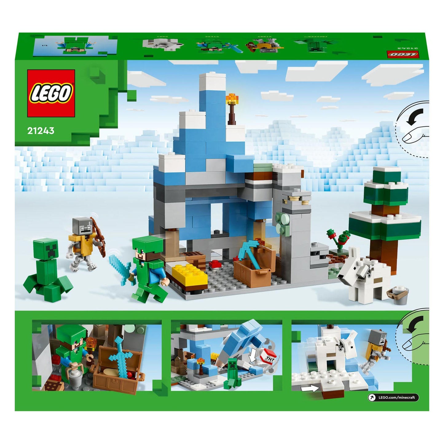 LEGO LEGO Minecraft 21243 Los consejos de helado