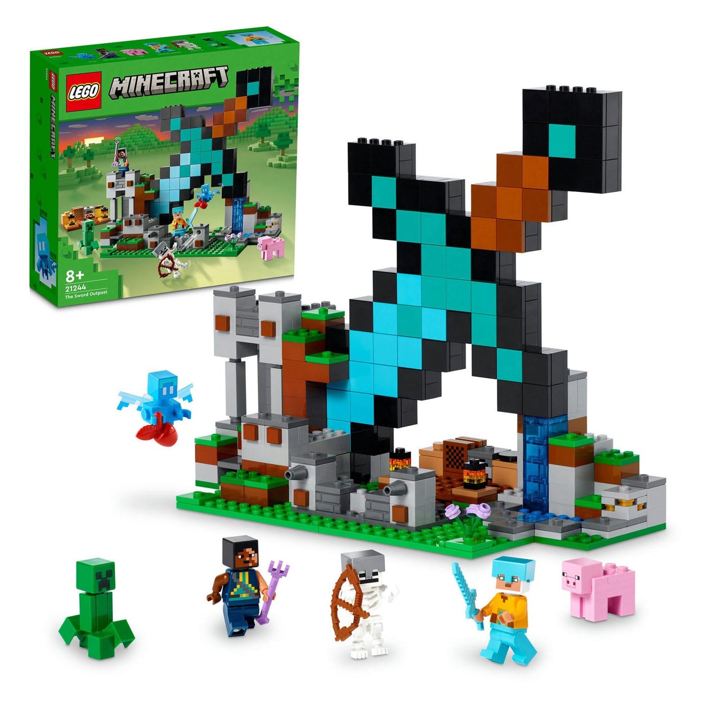 Lego LEGO Minecraft 21244 Base d'attacco Spada