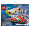 Lego city reddingsboot brand speelgoed voor kinderen - 60373