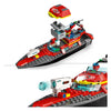 Lego city reddingsboot brand speelgoed voor kinderen - 60373