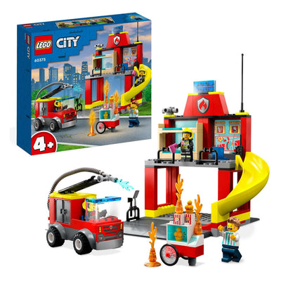 Lego LEGO City 60375 Parque y camión de bomberos