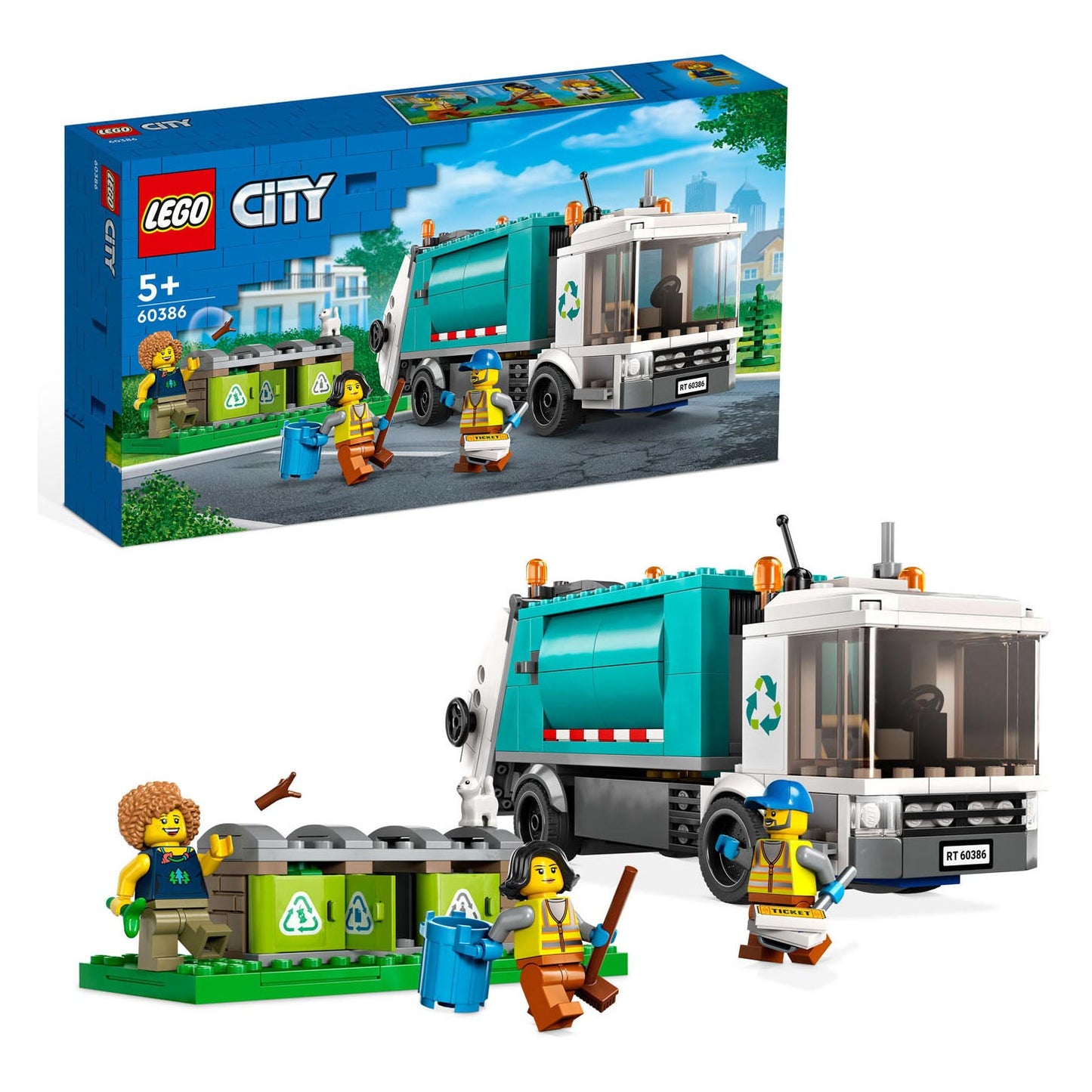 Lego Lego City 60386 RECYCLE CRACHTWAGEN