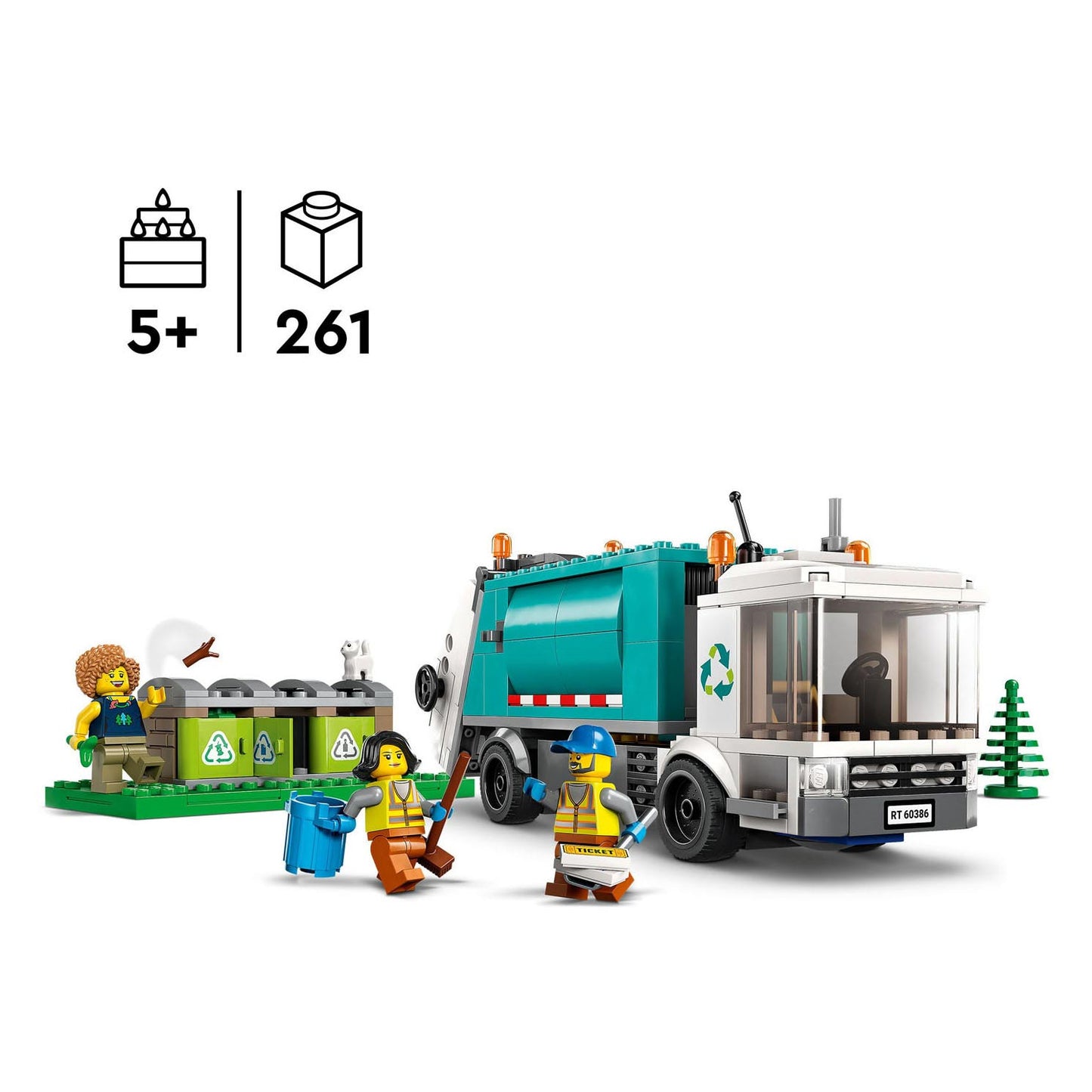 LEGO LEGO CITY 60386 Reciclar Craachtwagen