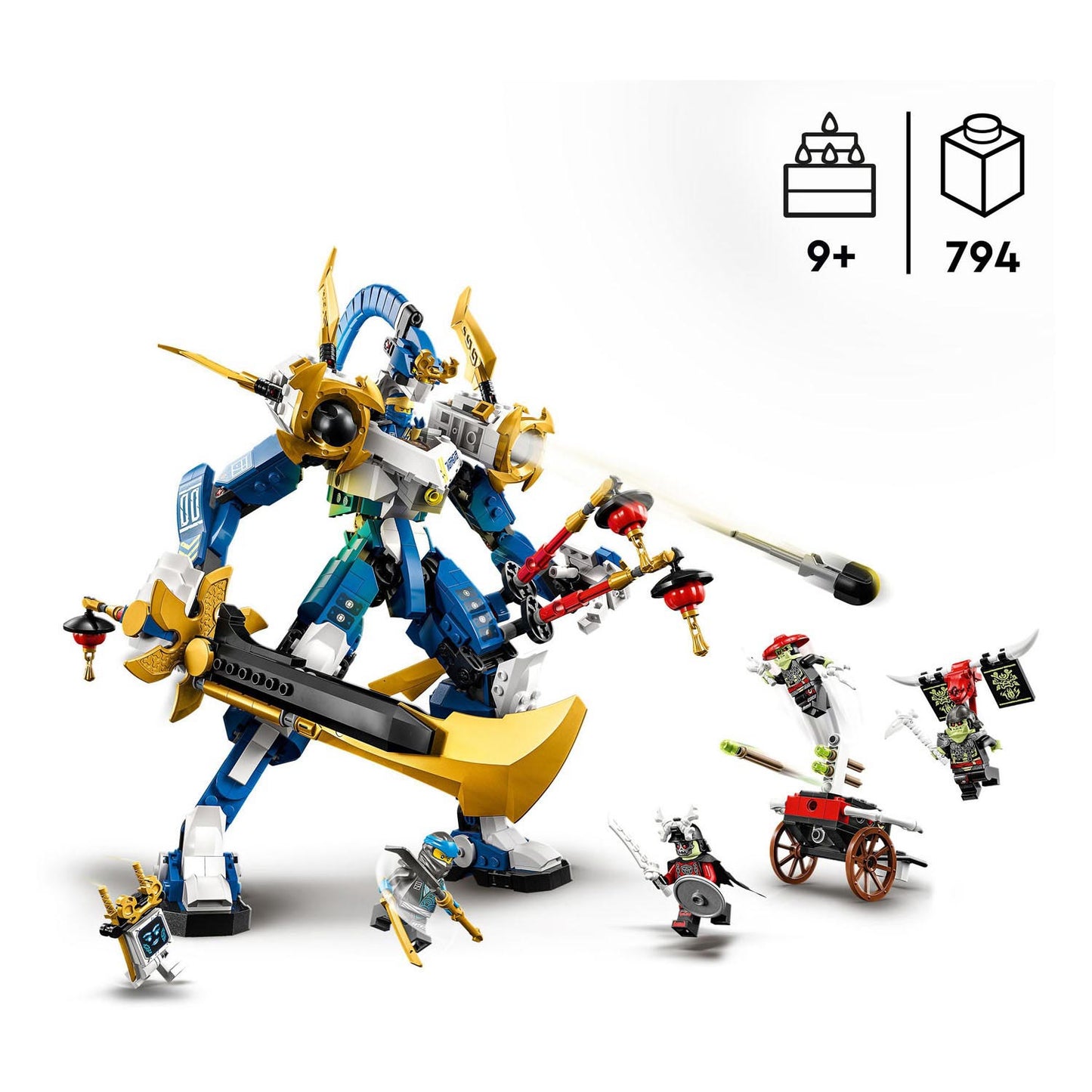 LEGO LEGO NINJAGO 71785 Jay's Titan Mech