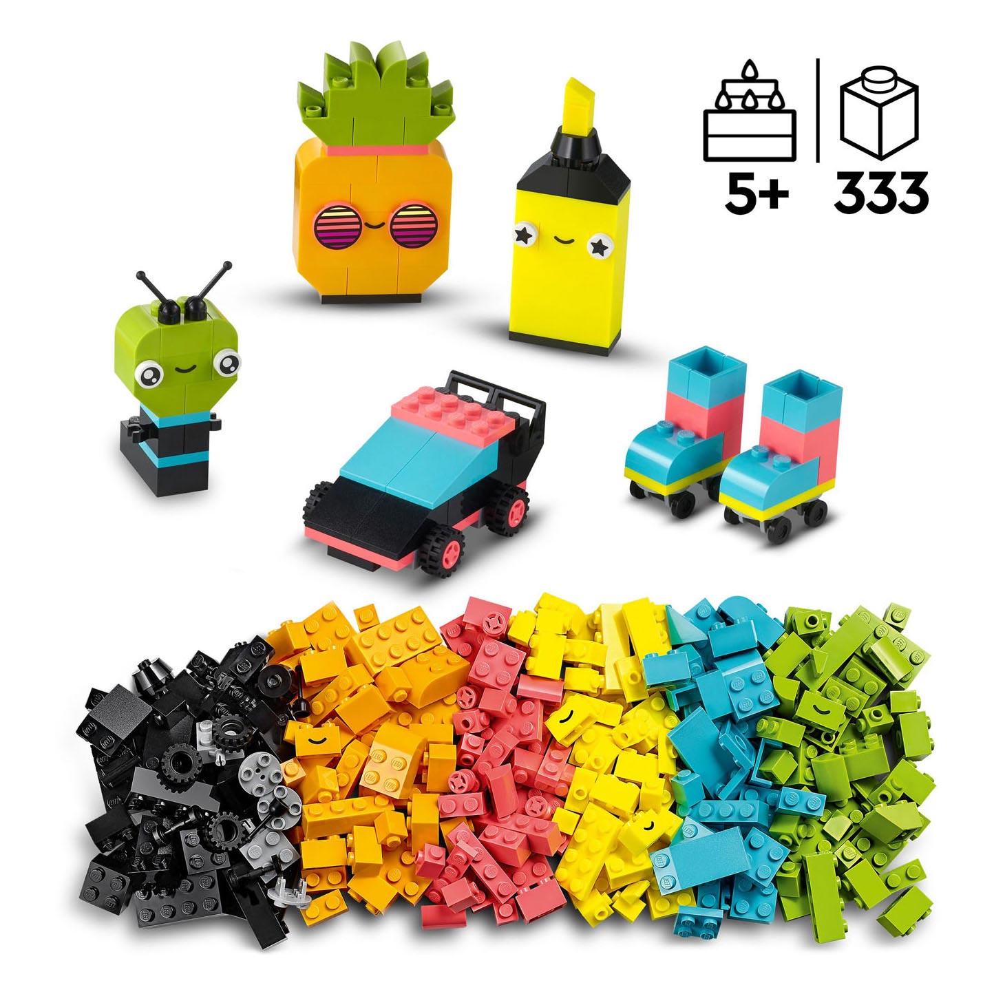LEGO LEGO 11027 Creative suonando con il neon