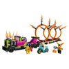 LEGO LEGO CITY 60357 Ring de camión de acrobacia Desafío de incendios
