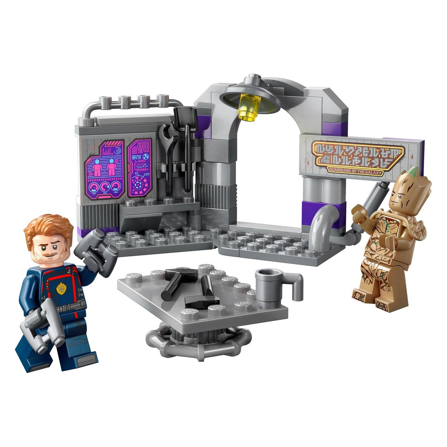 Lego marvel - guardians of the galaxy hoofdkwartier constructiespeelgoed (76253)