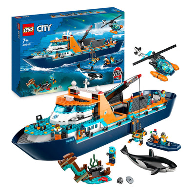 Lego city 60368 poolonderzoeksschip