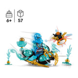 Lego LEGO Ninjago 71778 Nya’s Drakenkracht Spinjitzu Drift - afbeelding 4