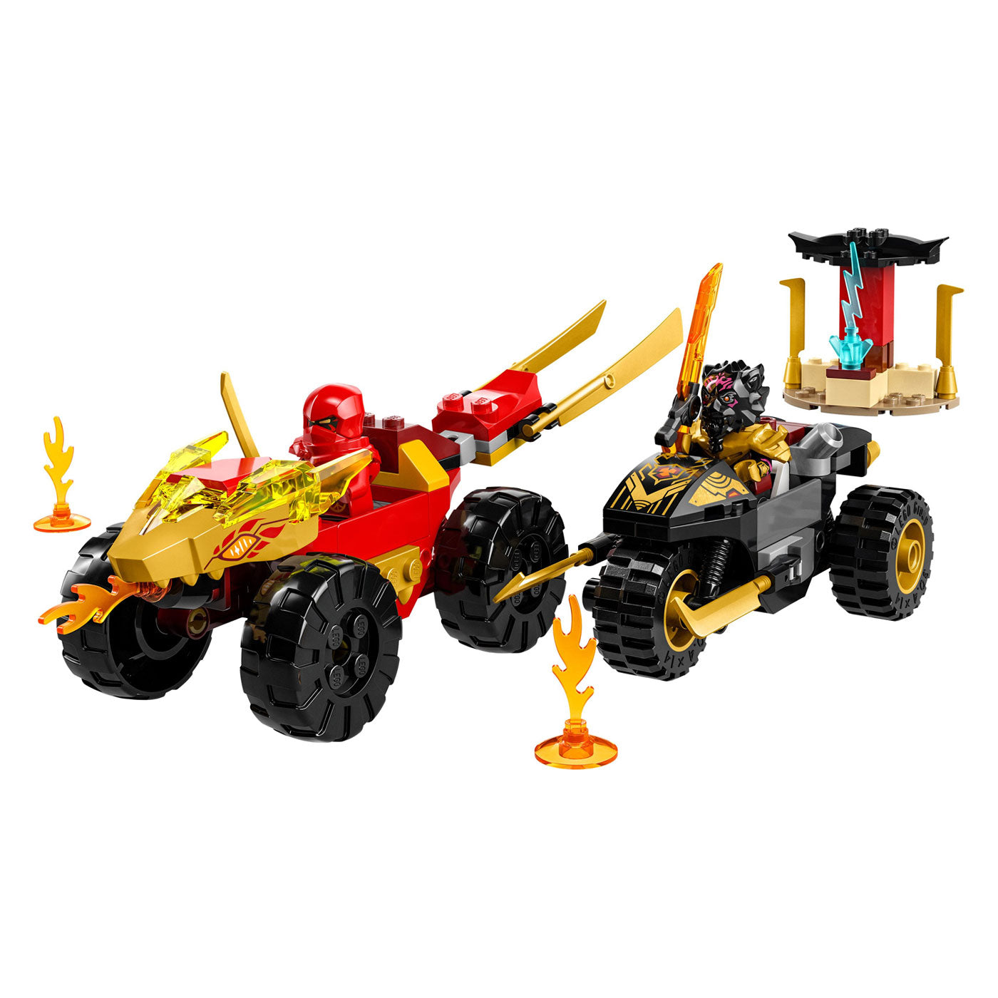 Lego LEGO Ninjago 71789 Duello tra auto e moto tra Kai e Ras