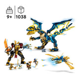 LEGO LEGO NINJAGO 71796 Elemento Dragón vs. El mecha de la emperatriz - afbeelding 4