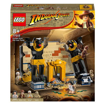 Lego indiana jones - ontsnapping uit de verborgen tombe constructiespeelgoed (77013)