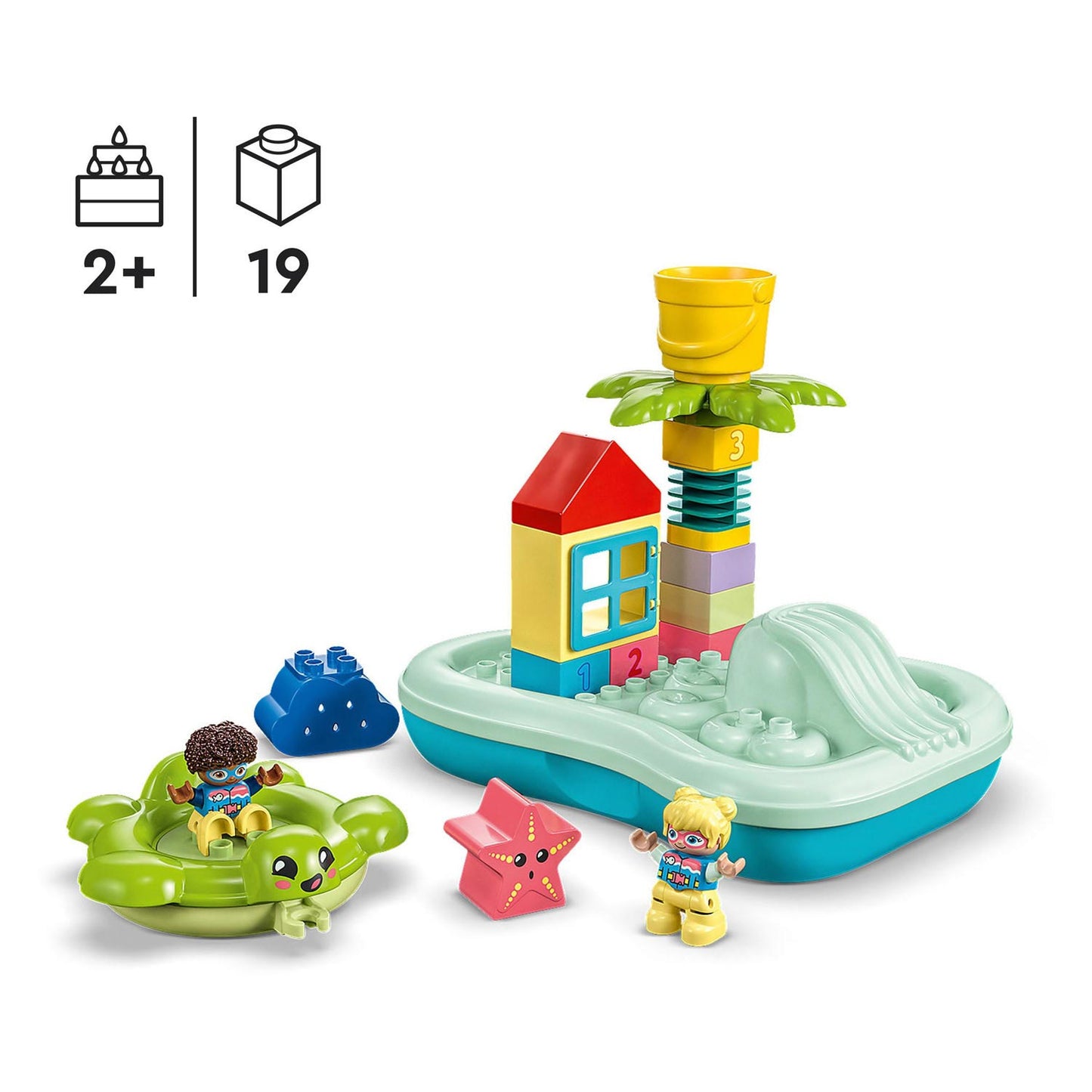 Lego duplo - waterpark constructiespeelgoed (10989)