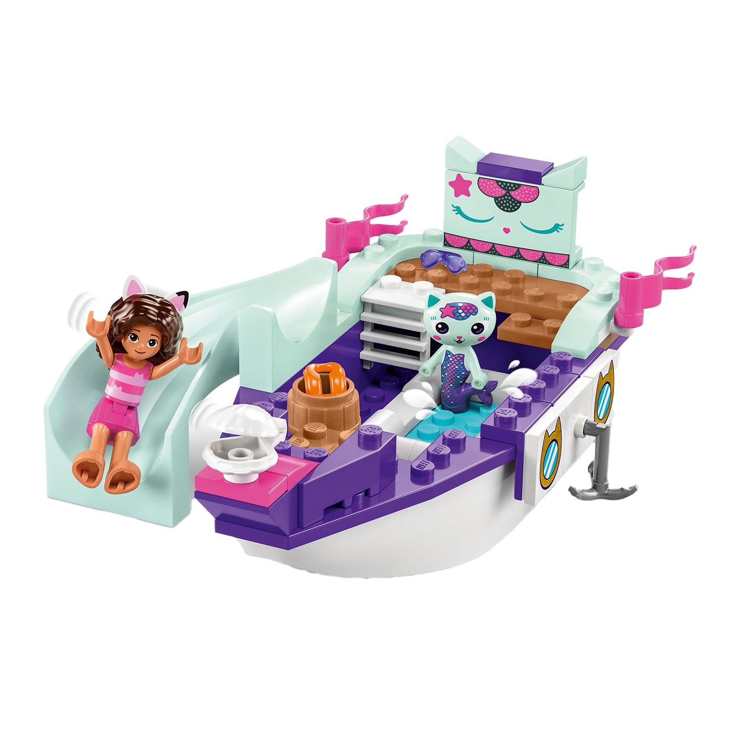 LEGO LEGO Gabby's Doll House 10786 Gabby e Meerminkat Ship coccole