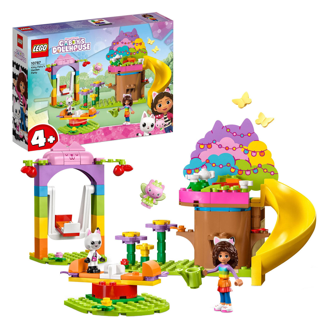 Lego LEGO Gabby's Dollhouse 10787 Fiesta de jardín de Kitty Fee