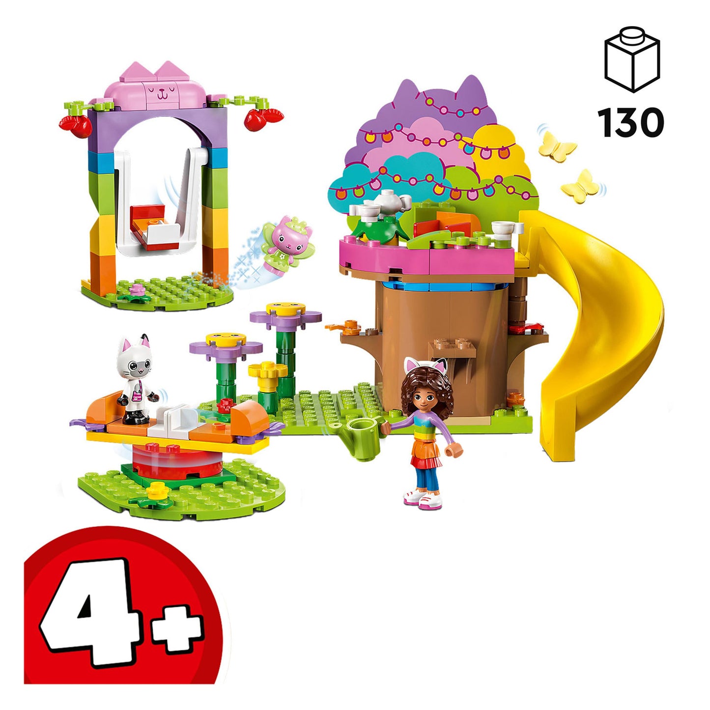 Lego LEGO Gabby's Dollhouse 10787 Fiesta de jardín de Kitty Fee