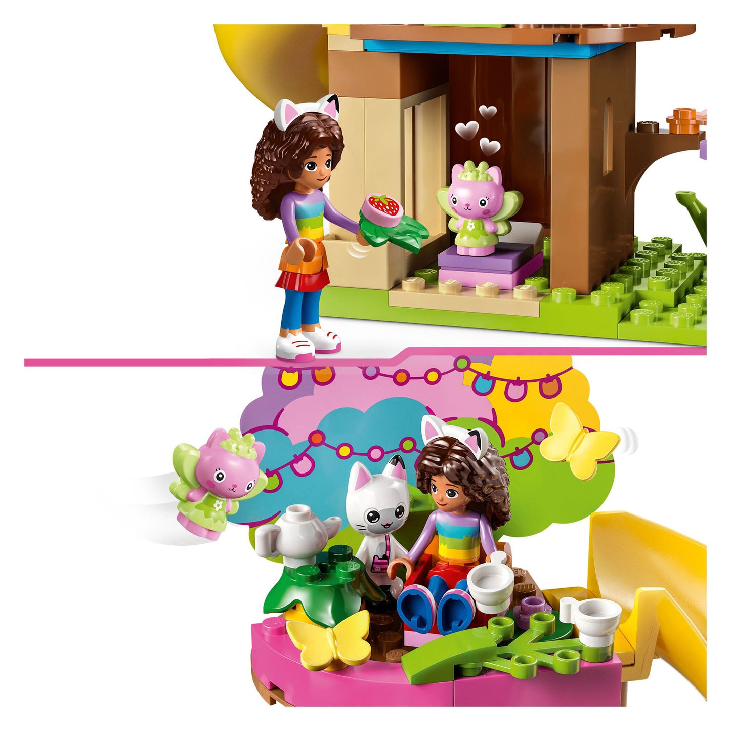 Lego LEGO Gabby's Dollhouse 10787 Fiesta de jardín de Kitty Fee