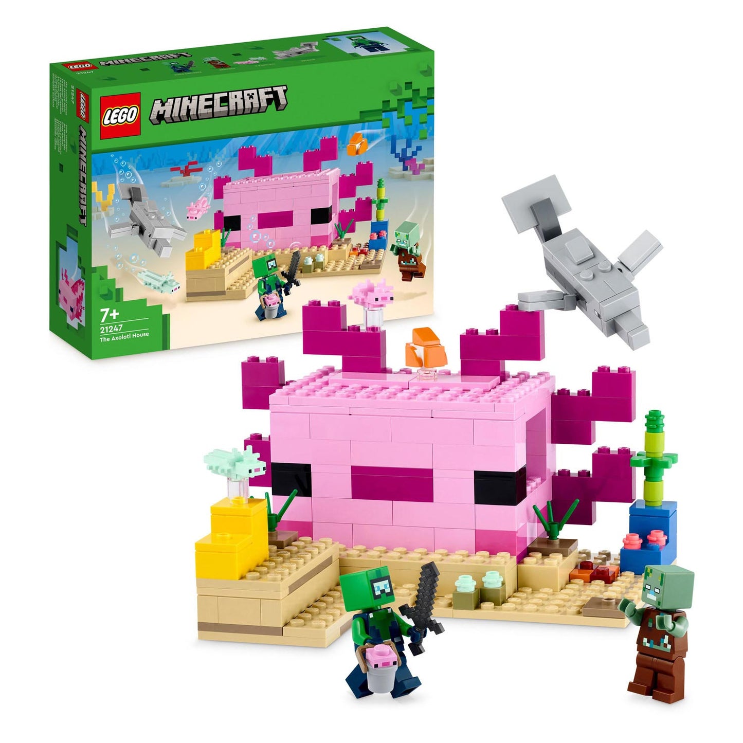 Lego LEGO Minecraft 21247 La Casa Axolotl