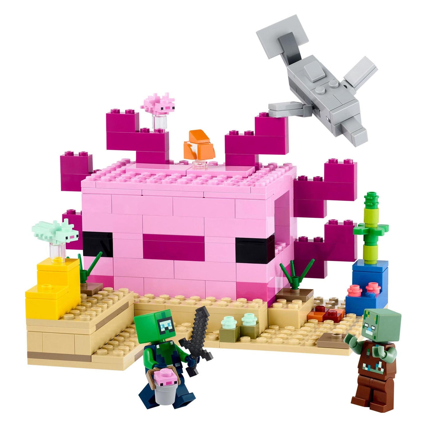Lego LEGO Minecraft 21247 La Casa Axolotl