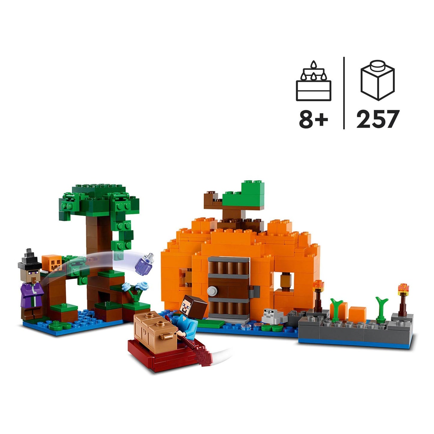 LEGO LEGO Minecraft 21248 The Pumpkin Farm