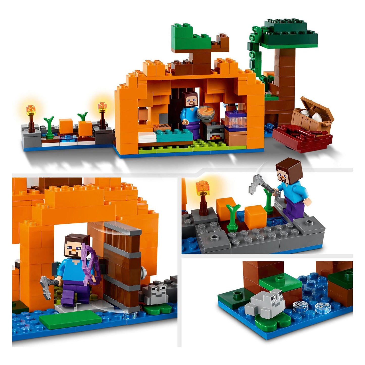 Lego Minecraft 21248 Pompoenboerderij