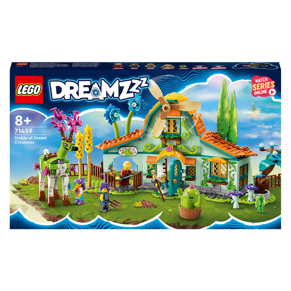 Lego dreamzzz - stal met droomwezen constructiespeelgoed (71459)