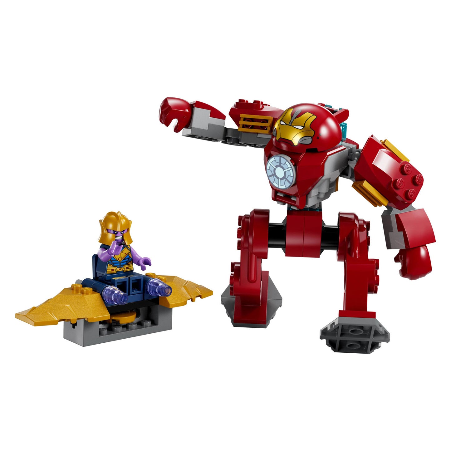 Lego marvel - iron man hulkbuster vs. thanos constructiespeelgoed (76263)