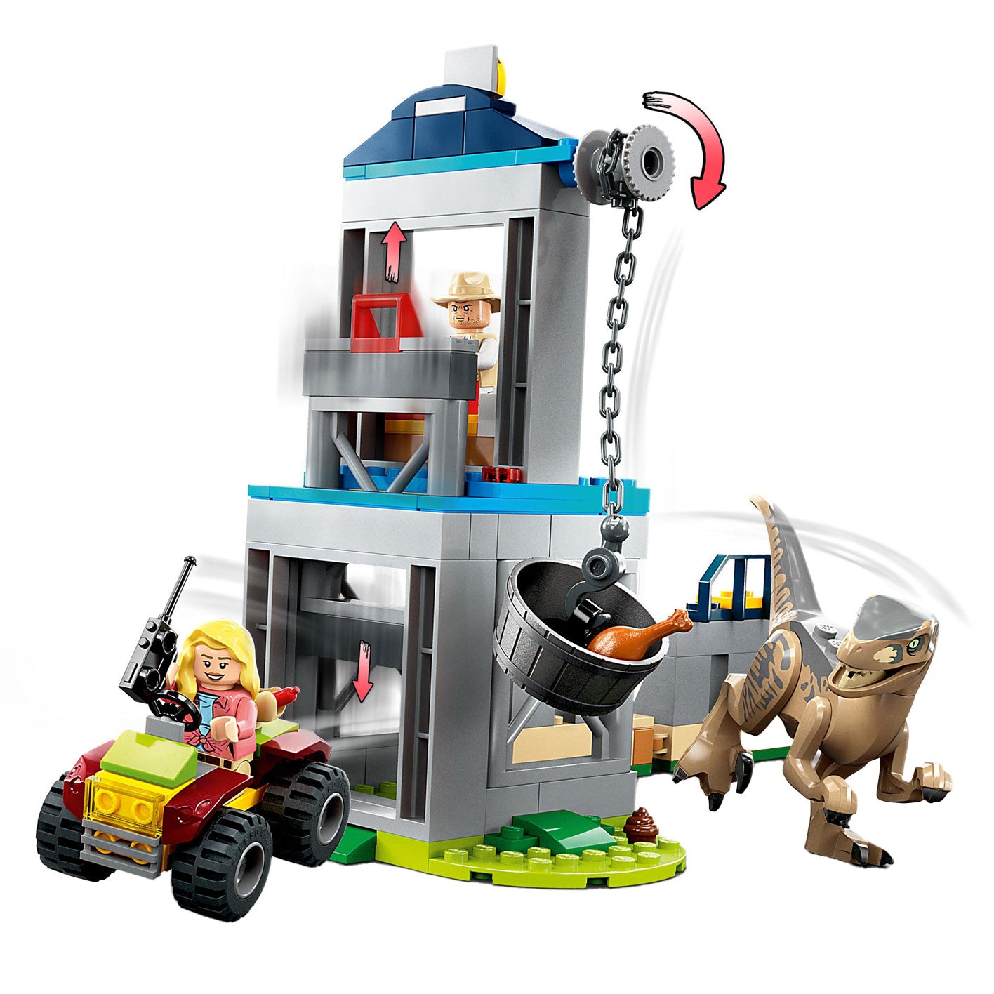 LEGO LEGO Jurassic Park 76957 Velocirattor Escape