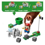 Lego LEGO Super Mario 71420 Uitbreidingsset: Rambi de Neushoorn - afbeelding 5