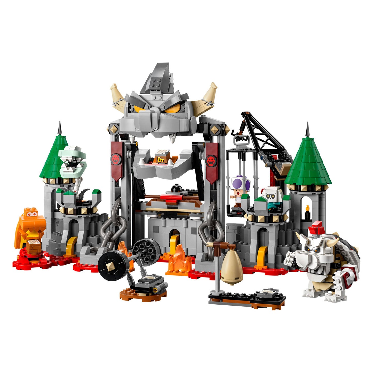 LEGO LEGO SUPER MARIO 71423 Set di espansione: combattimento sui bowser a secco Castello