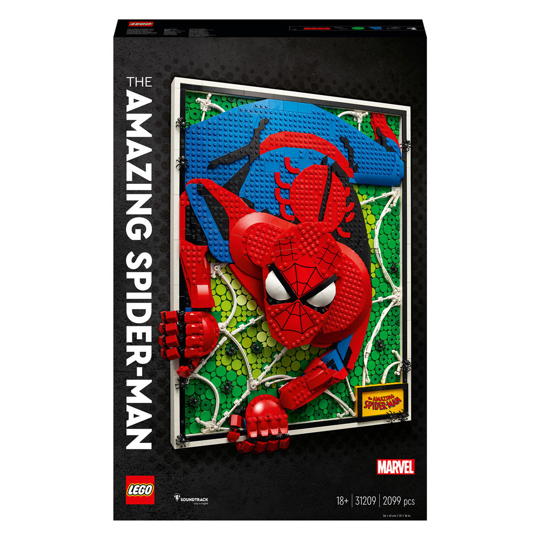 Lego LEGO Art 31209 De Geweldige Spider-Man