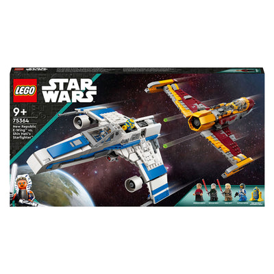 Lego Lego Star Wars 75364 Republic E-Wing vs. Set di astronavi di Shin Hati Starfighter