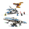 Lego star wars - new republic e-wing vs. shin hati's starfighter constructiespeelgoed (75364)