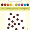 Vaessen creative • splitpennen 5mm chocolade