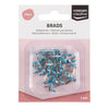 Vaessen creative • coppiglie da 5 mm turchese