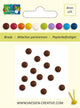 Vaessen creative • splitpennen 8mm chocolade