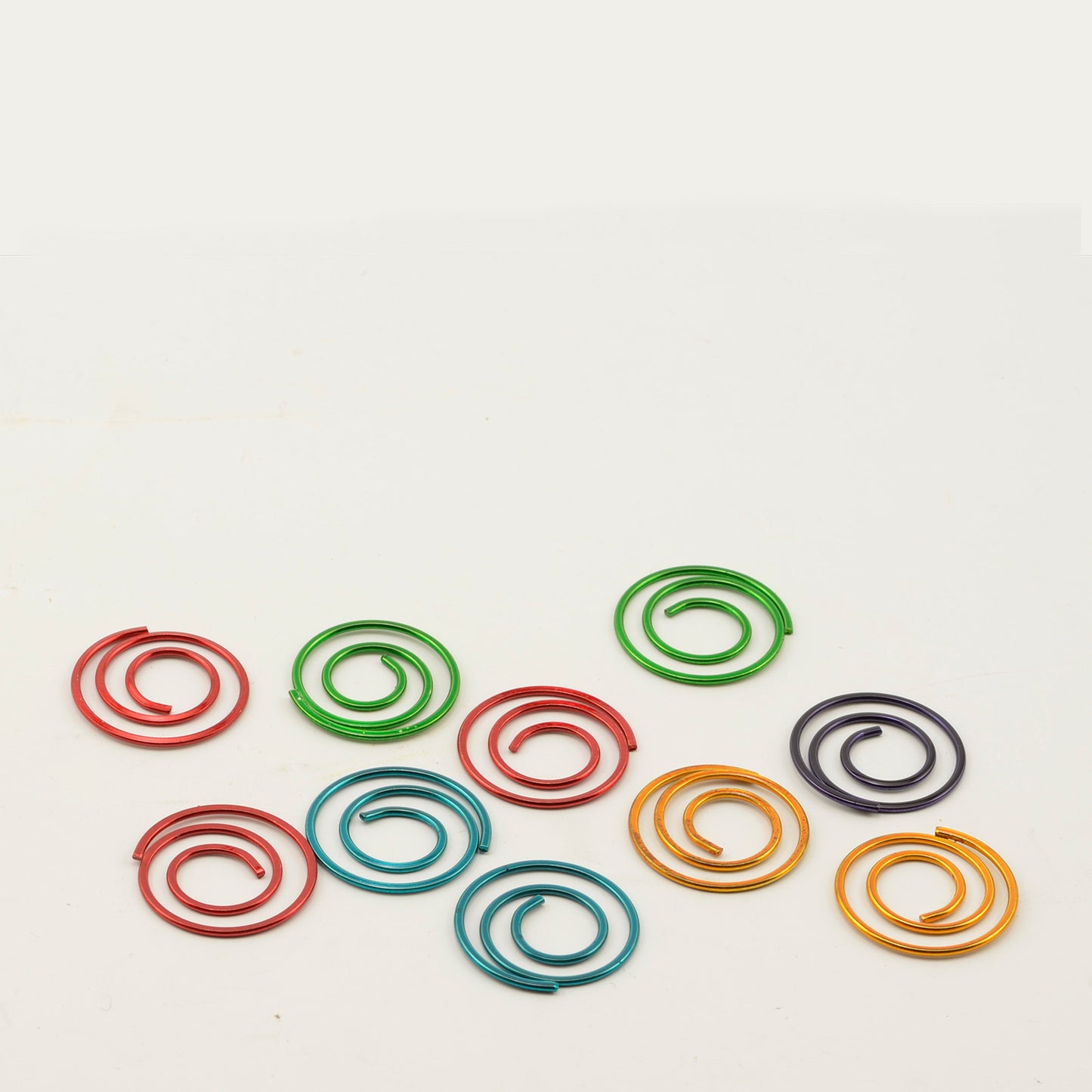 Vaessen creative • clips en frasco 120 g + -140 piezas redondo 22 mm metálico