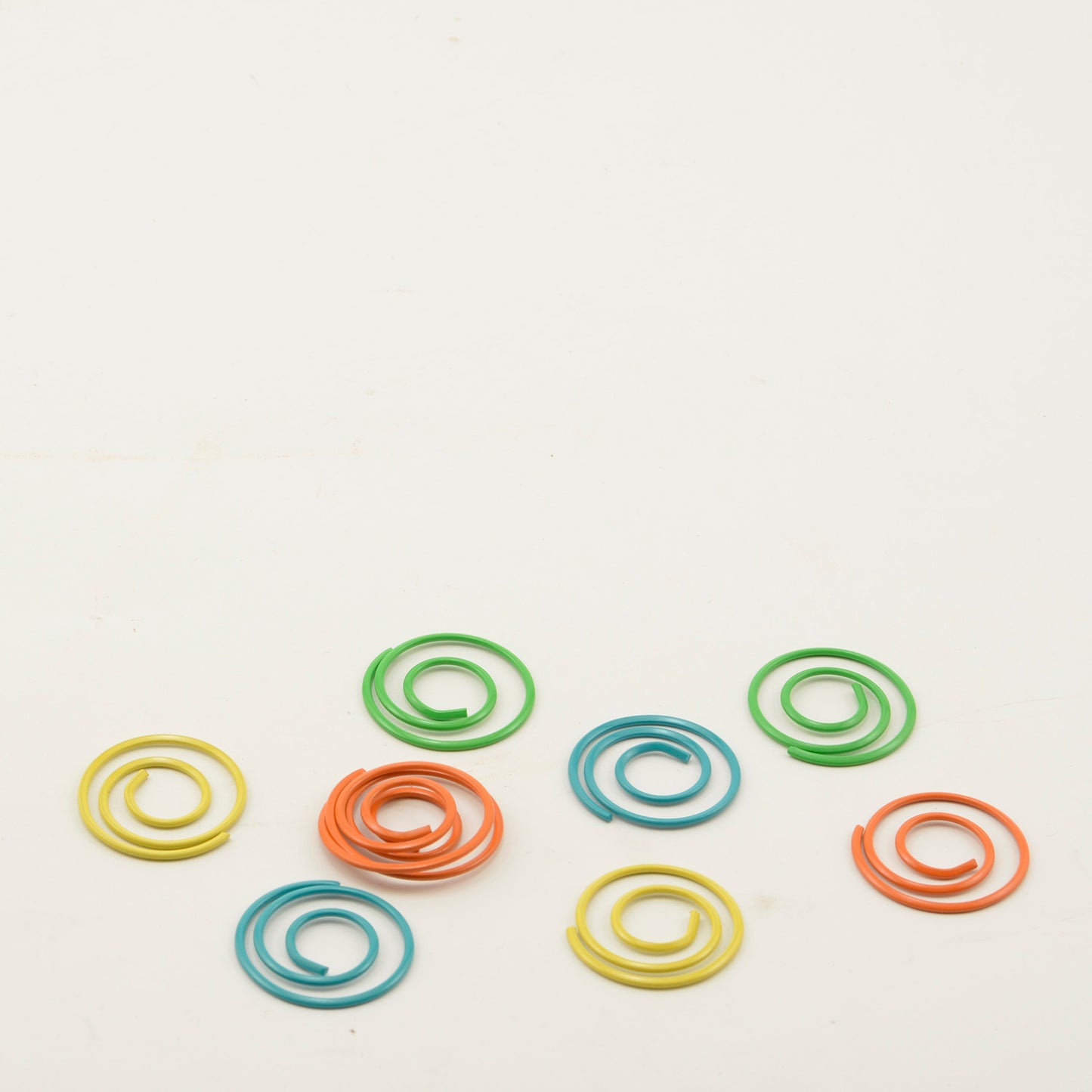 Vaessen creative • clips en frasco 120 g + -139 piezas redondas 22 mm tropical