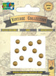 Vaessen creative • splitpennen vintage 5mm antiek goud