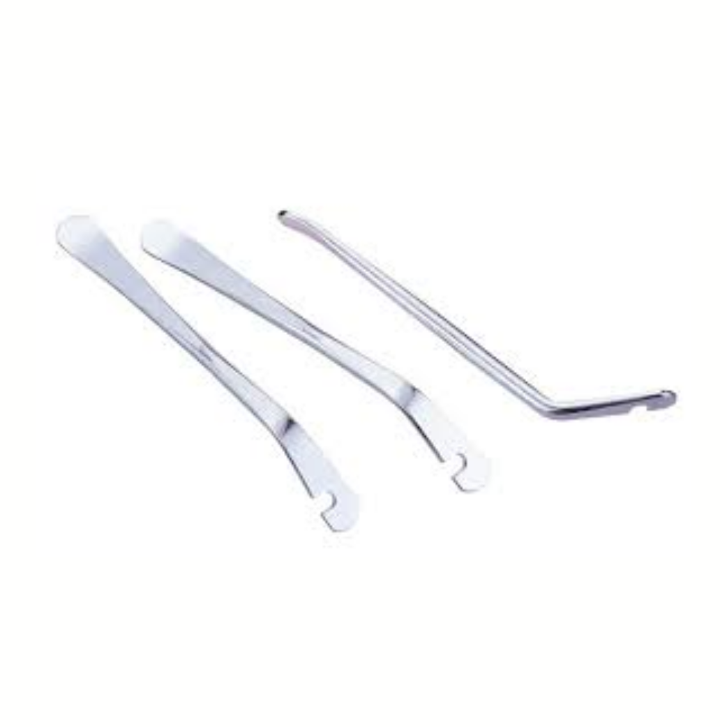 Acquirenti di pneumatici set in acciaio argento di 3 pezzi