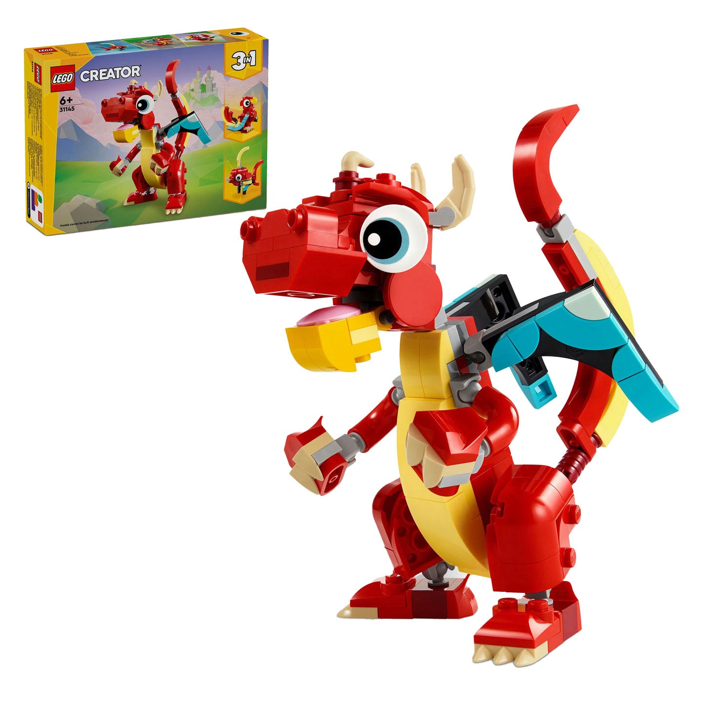 Lego LEGO Creator 31145 Dragón Rojo