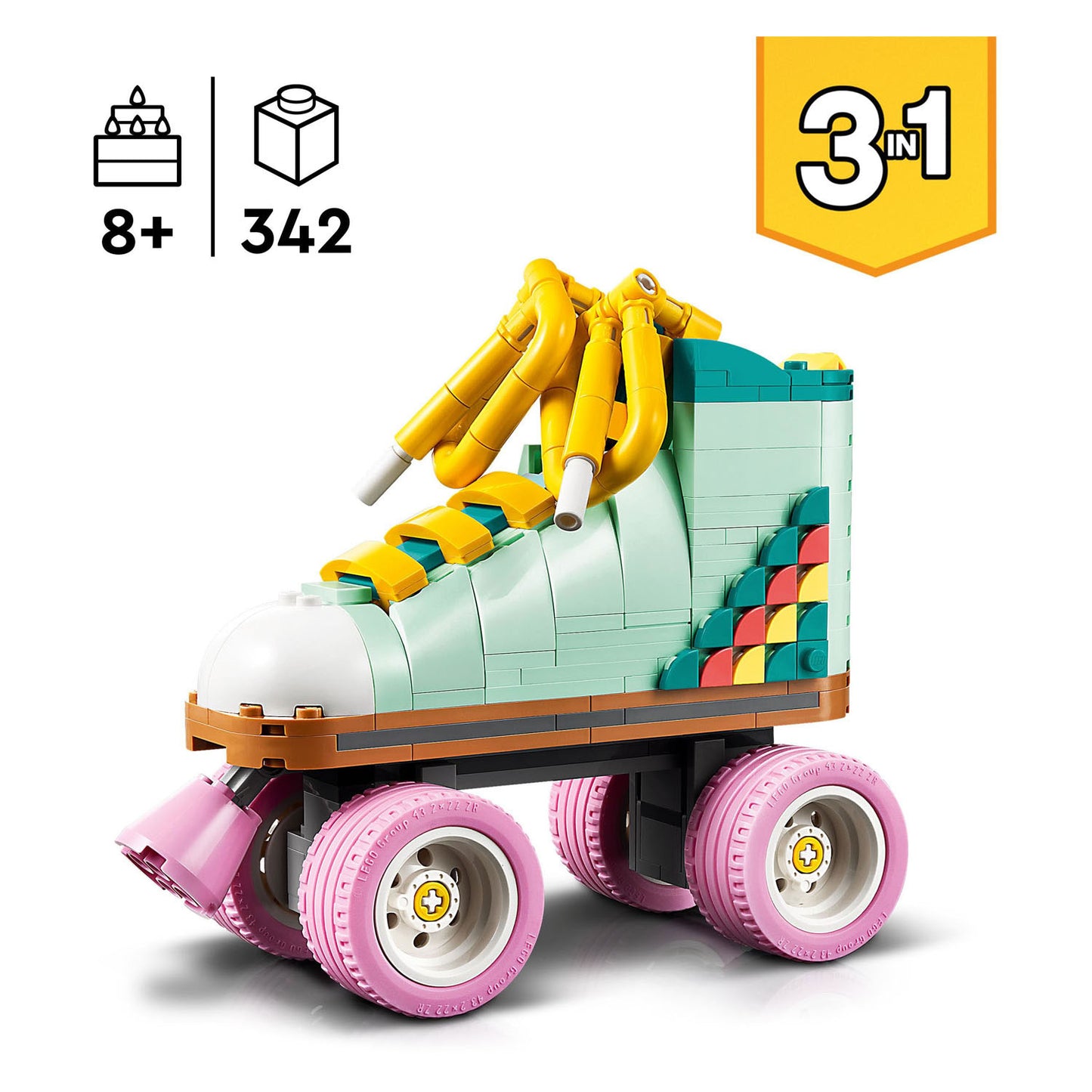 Lego creator 31148 retro rolschaats