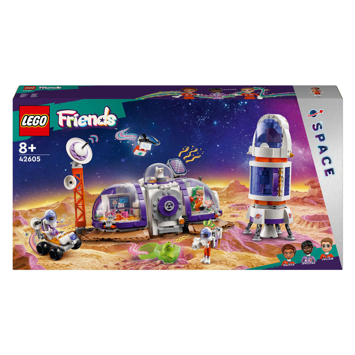 LEGO LEGO Friends 42605 Base spaziale su Marte e Rocket