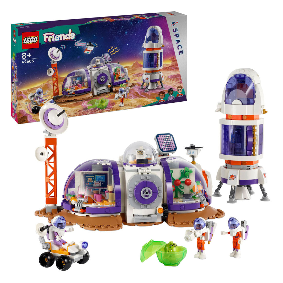 LEGO LEGO Friends 42605 Base spaziale su Marte e Rocket