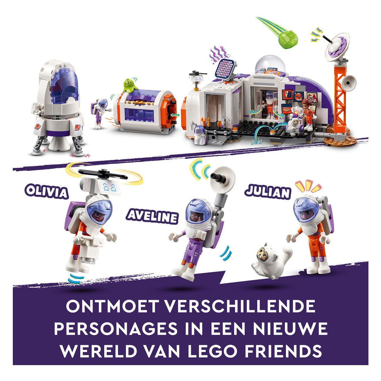 LEGO LEGO Friends 42605 Base spaziale su Marte e Rocket