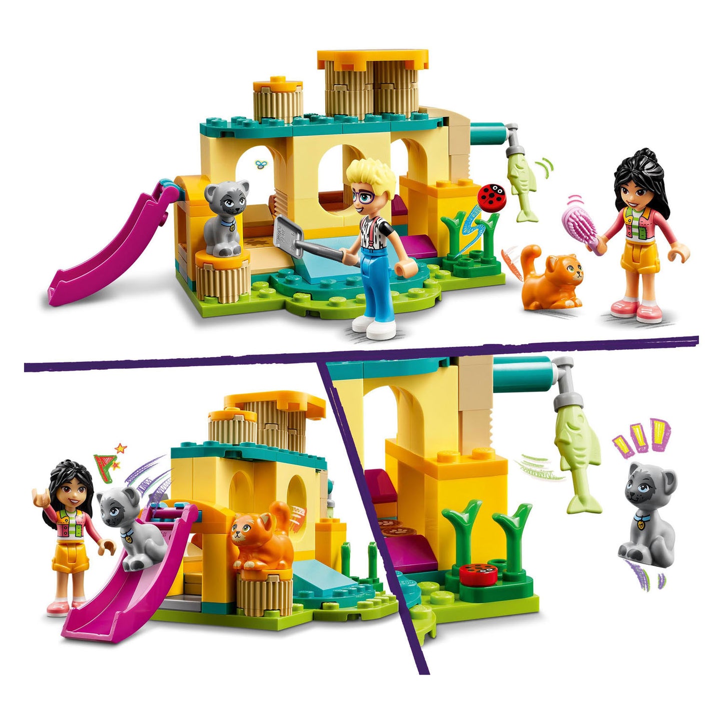 Lego LEGO Friends 42612 Zona de juegos para gatos