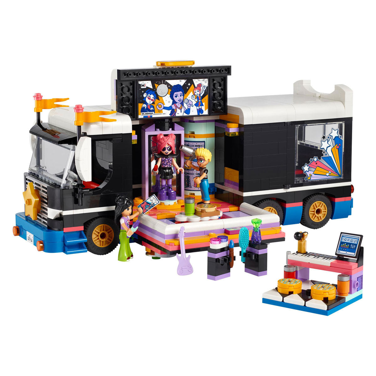 Lego LEGO Friends 42619 Bus turistico di Popstar
